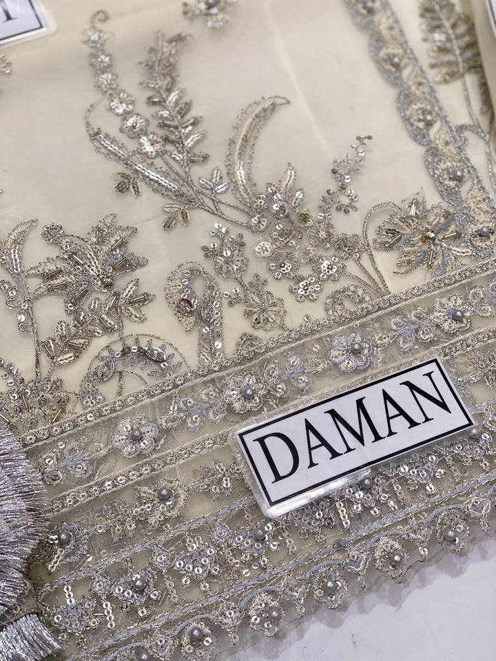 Maryams Organza Suit-Aarasta