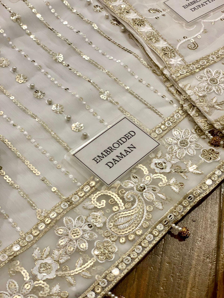 Maryams Chiffon Suit-Aarasta