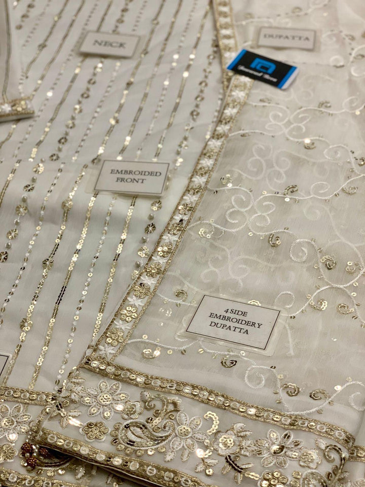 Maryams Chiffon Suit-Aarasta