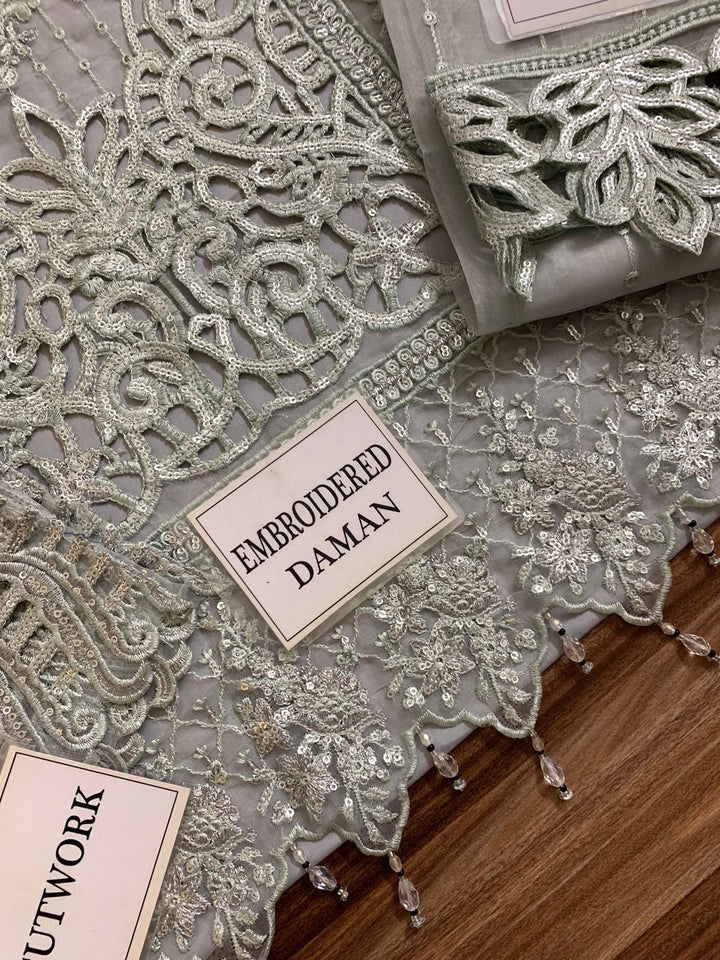 Maryams Organza Suit-Aarasta