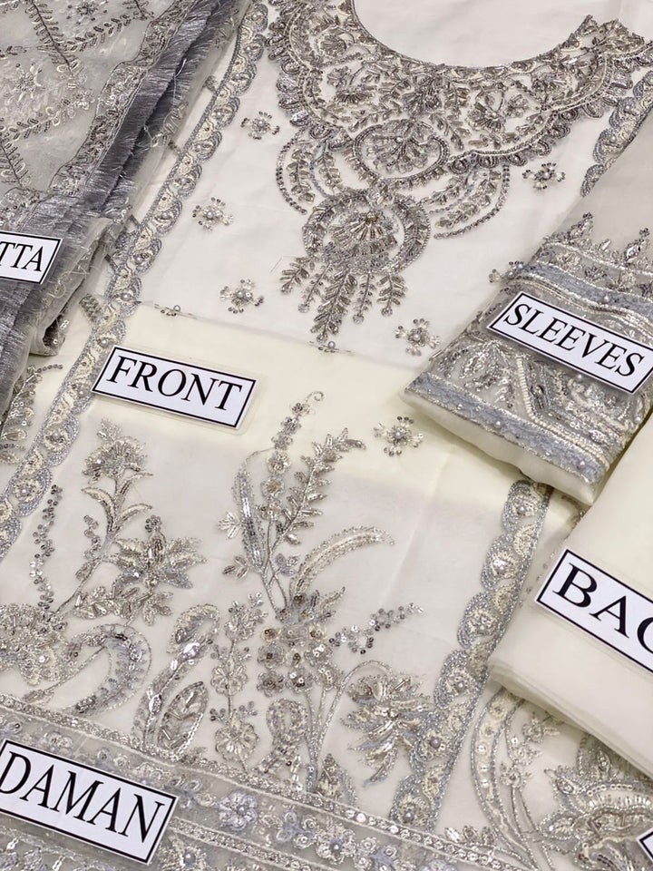 Maryams Organza Suit-Aarasta