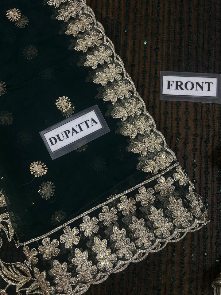 Marium Maria Organza Suit-Aarasta