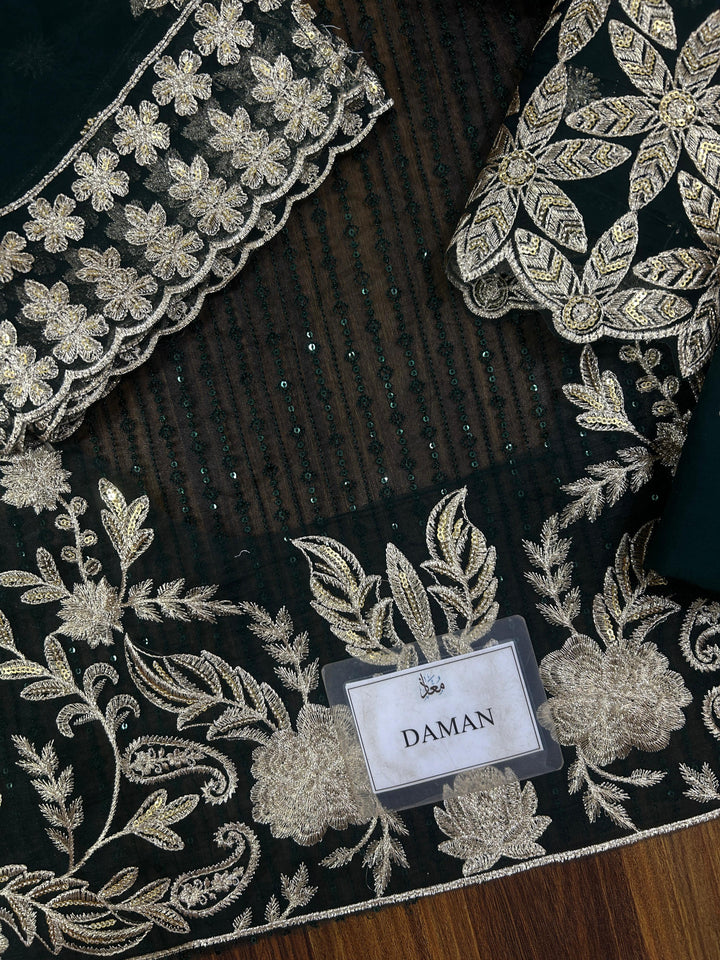 Marium Maria Organza Suit-Aarasta