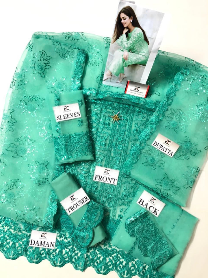 Maya Ali Organza Suit-Aarasta