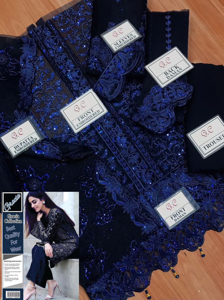 Maya Ali Organza Suit-Aarasta