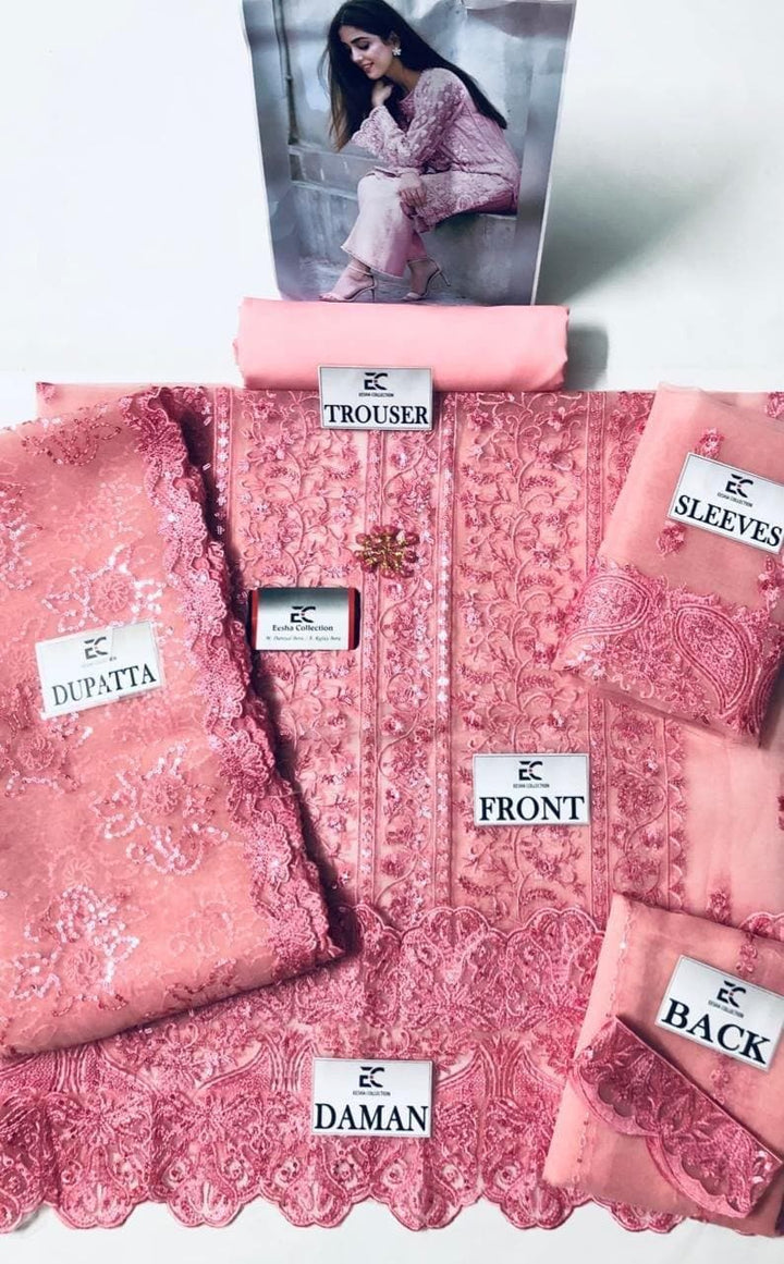 Maya Ali Organza Suit-Aarasta