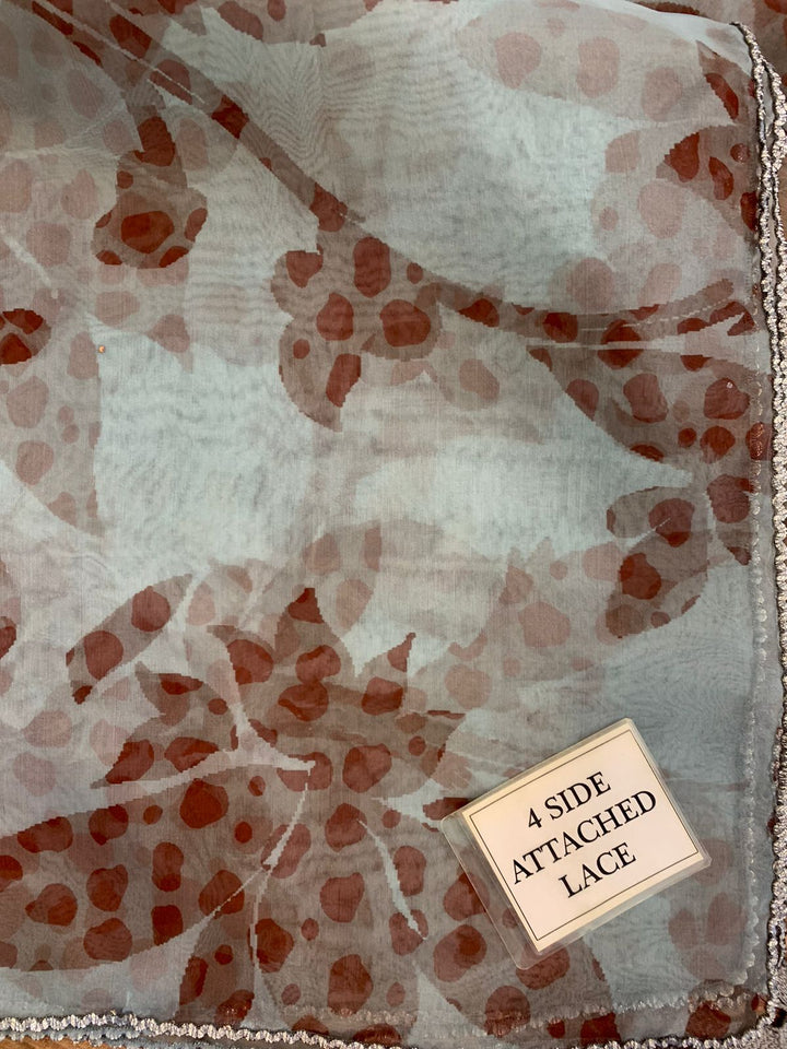 Mushq Organza Suit-Aarasta