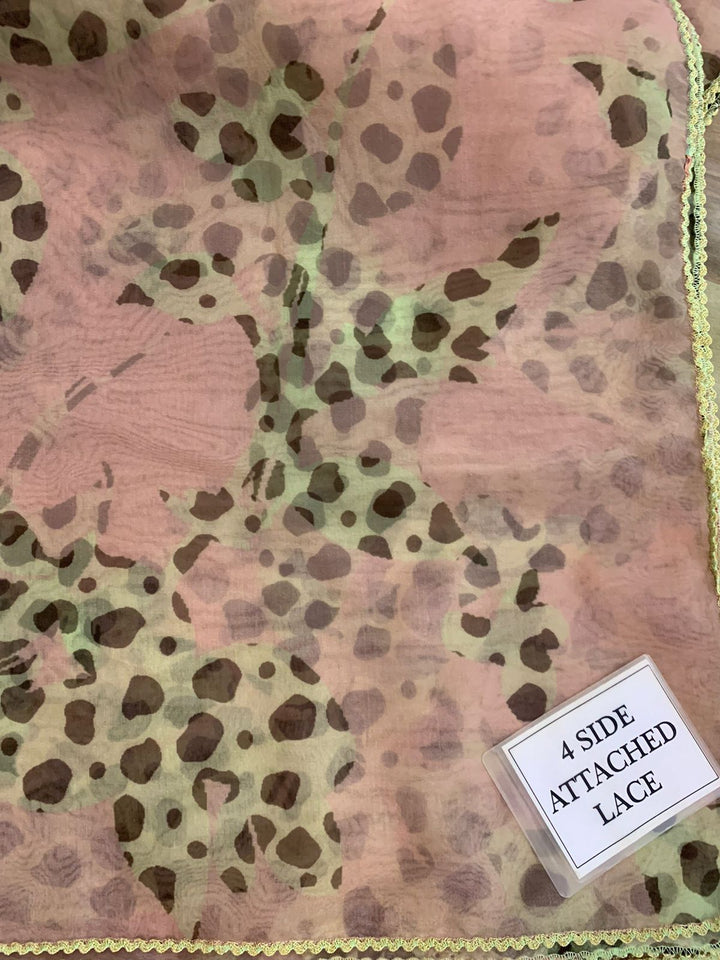 Mushq Organza Suit-Aarasta