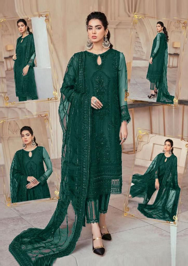 Mushq Premium Net Suit-Green-Net-Aarasta