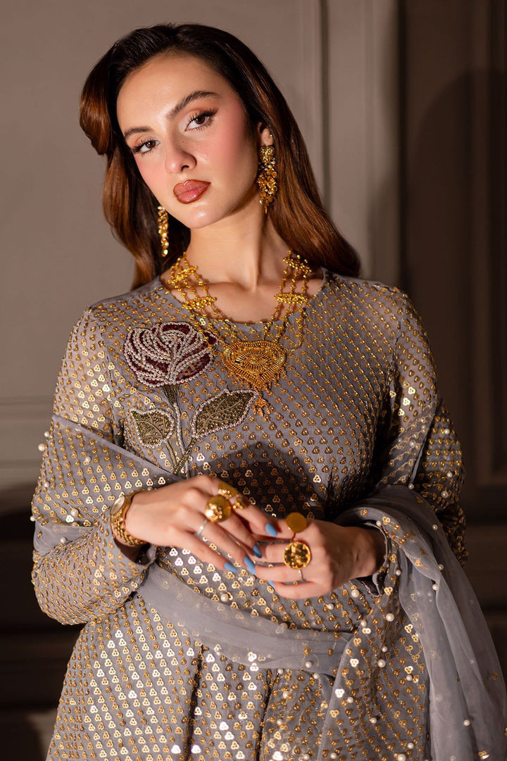 Nureh Chiffon Suit-Aarasta