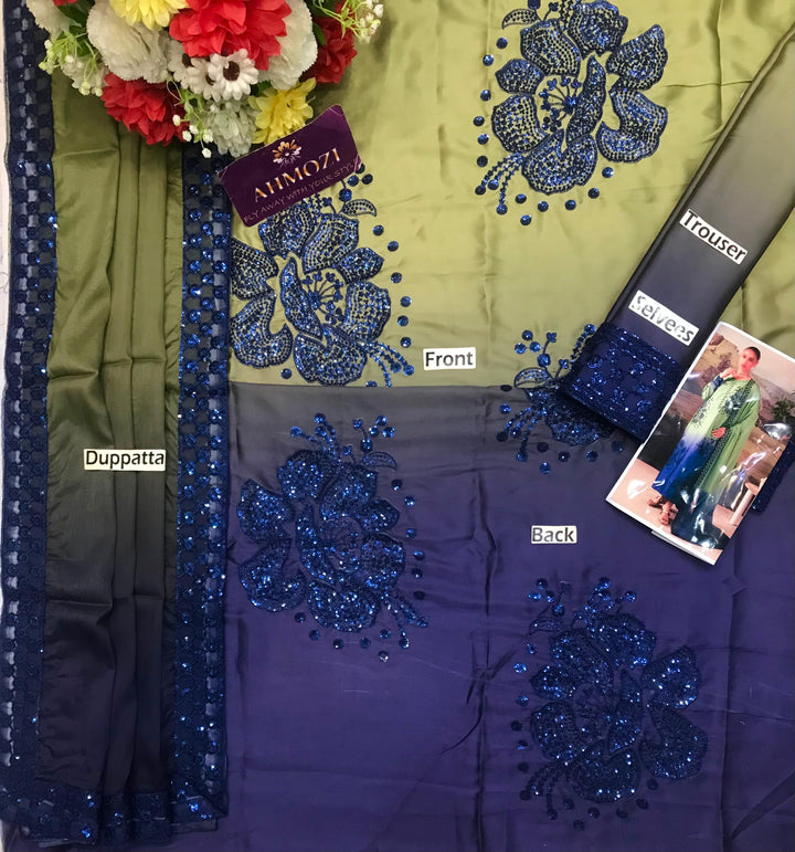 Nureh Silk Suit-Aarasta