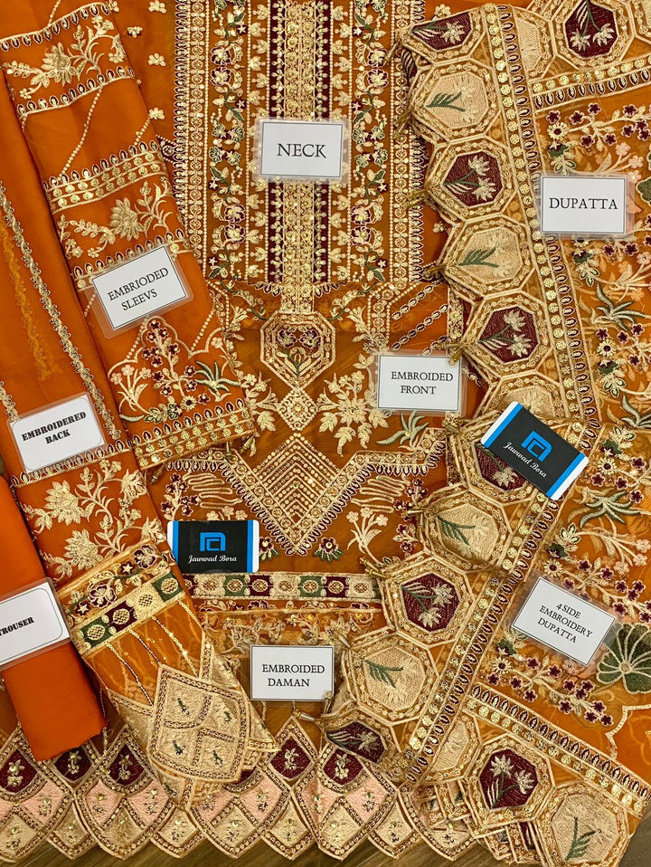 Nureh Chiffon Suit-Aarasta