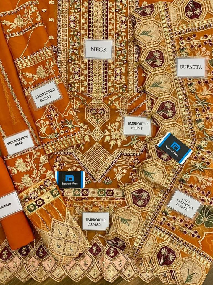 Nureh Chiffon Suit-Aarasta