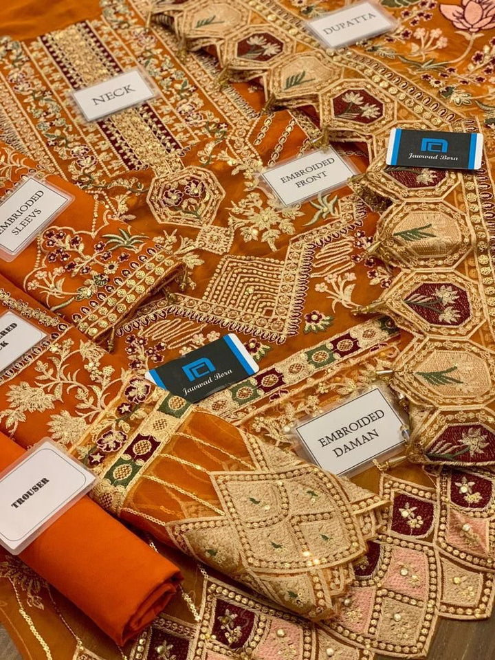 Nureh Chiffon Suit-Aarasta