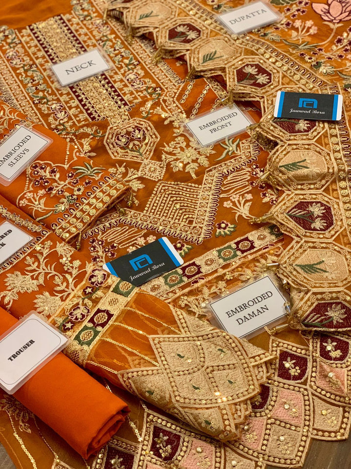 Nureh Chiffon Suit-Aarasta