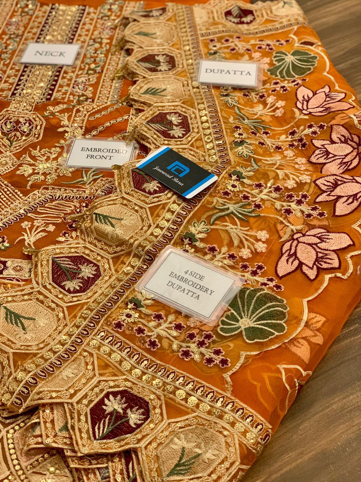 Nureh Chiffon Suit-Aarasta