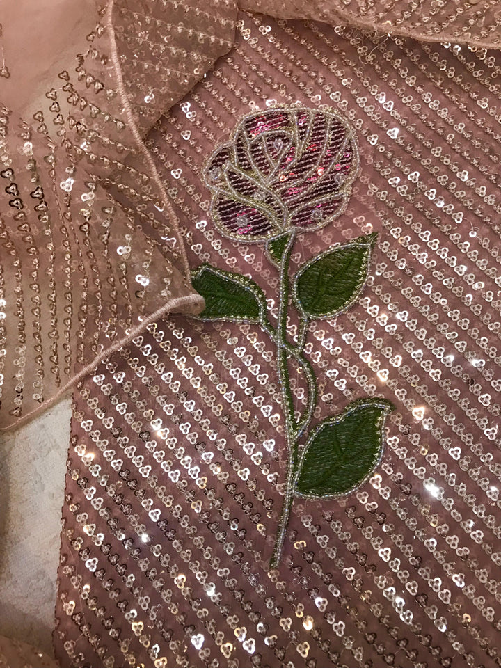 Nureh Chiffon Suit-Aarasta