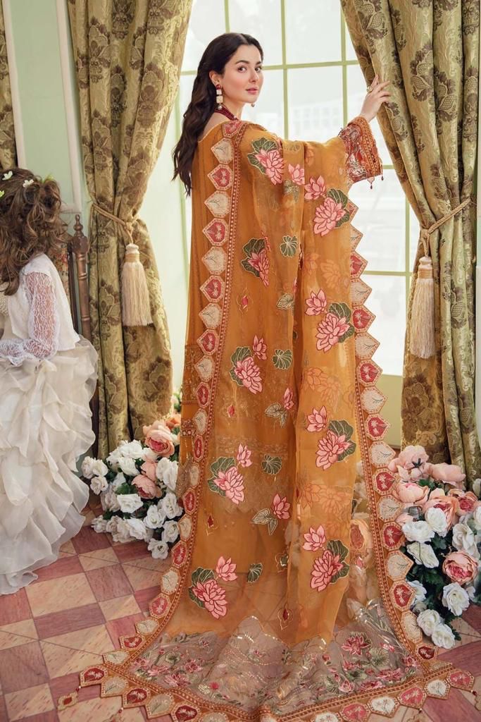 Nureh Chiffon Suit-Aarasta