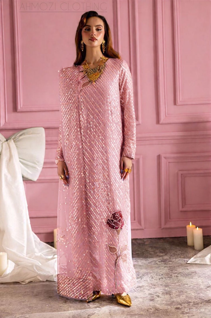 Nureh Chiffon Suit-Aarasta