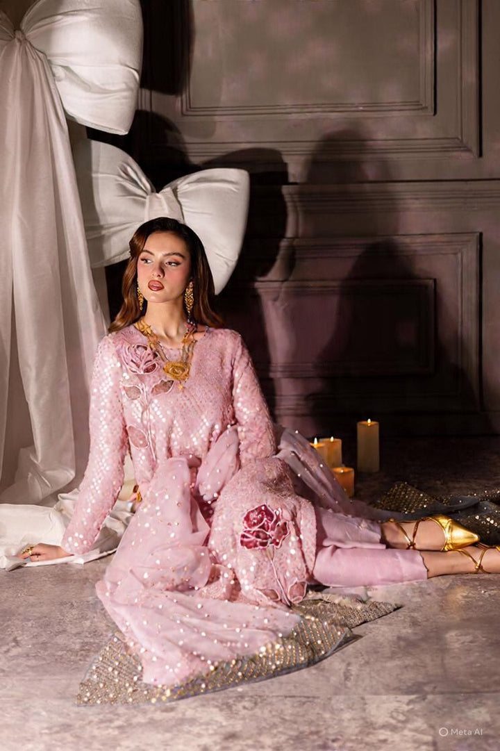 Nureh Chiffon Suit-Aarasta