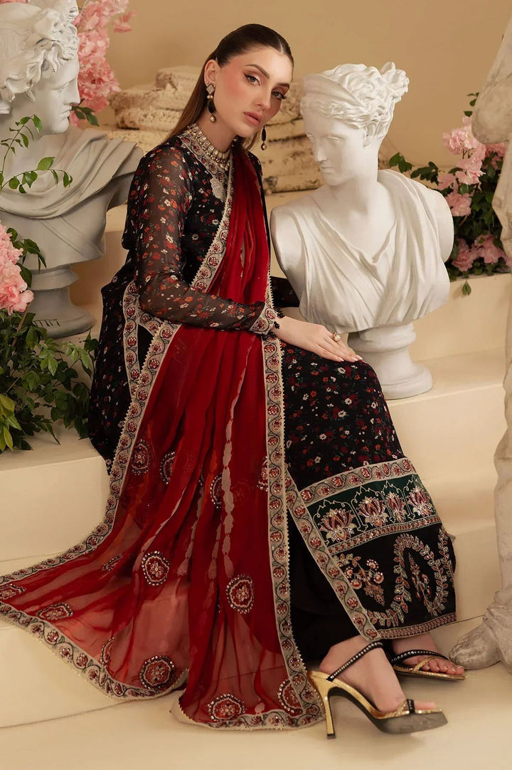 Nureh Chiffon Suit-Aarasta