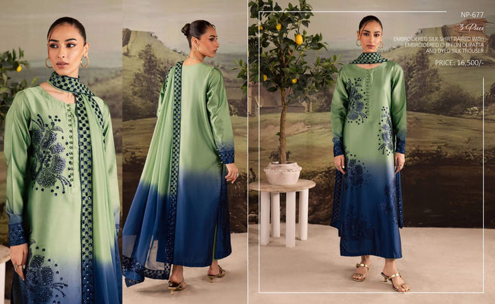 Nureh Silk Suit-Aarasta