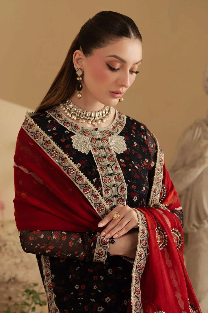 Nureh Chiffon Suit-Aarasta