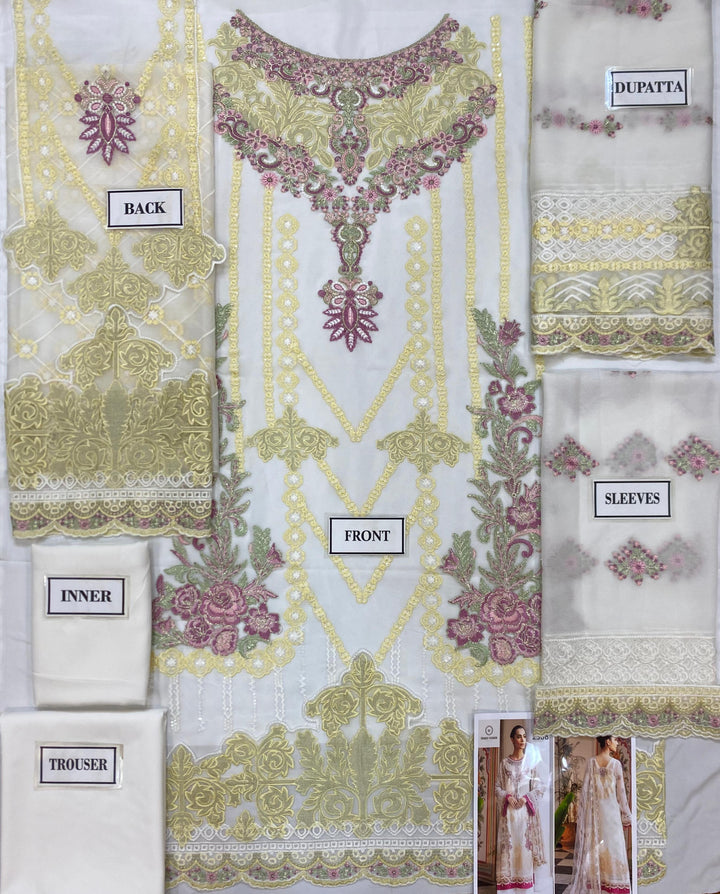 Dastak Chiffon Suit-Aarasta