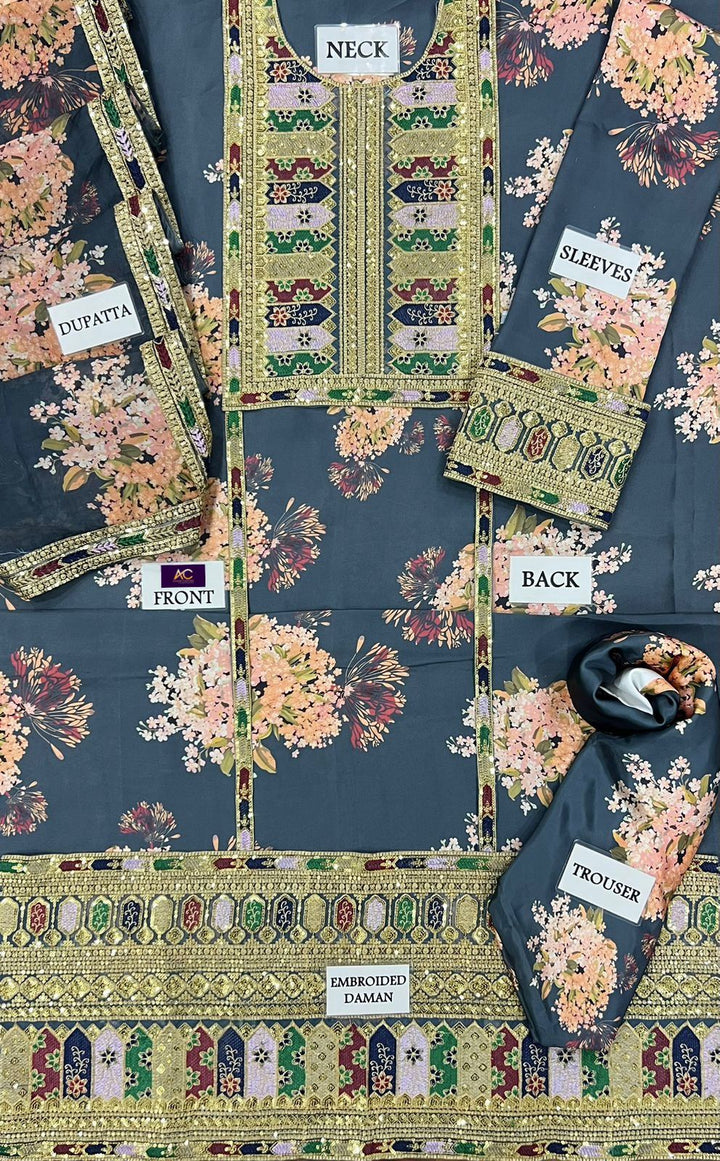 Sabya Sachi Silk Suit-Aarasta