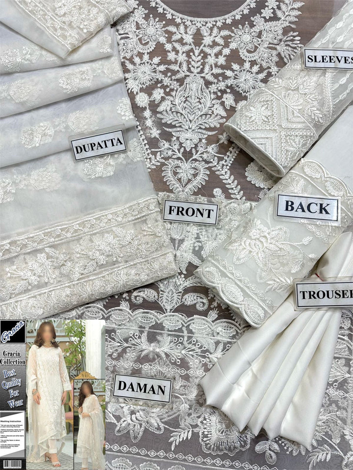 Neelum Munir Organza Suit-Aarasta