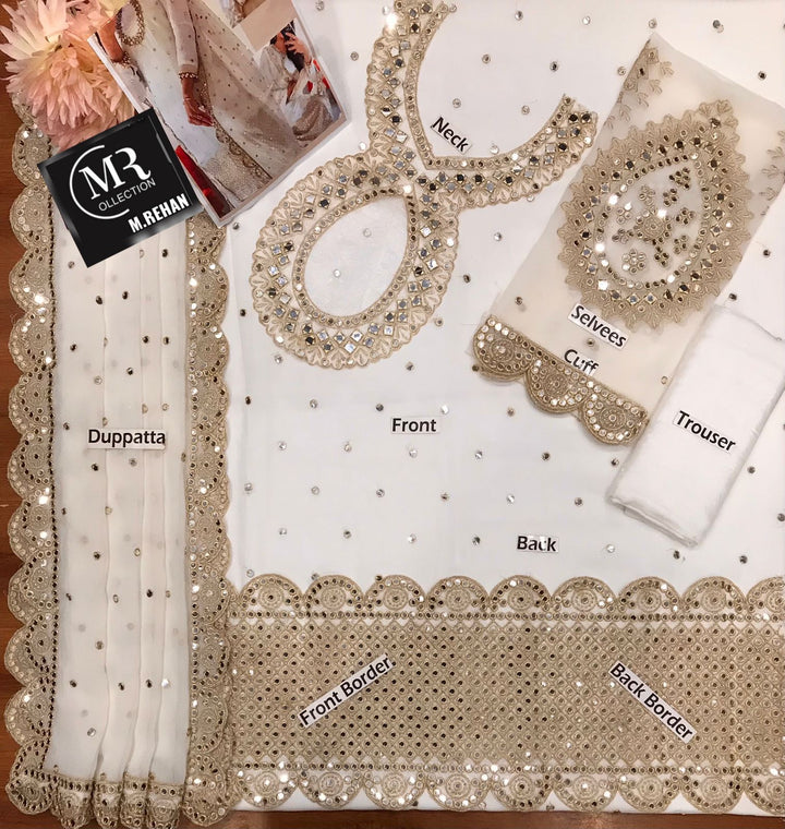 Party Wear Chiffon Suit-Aarasta