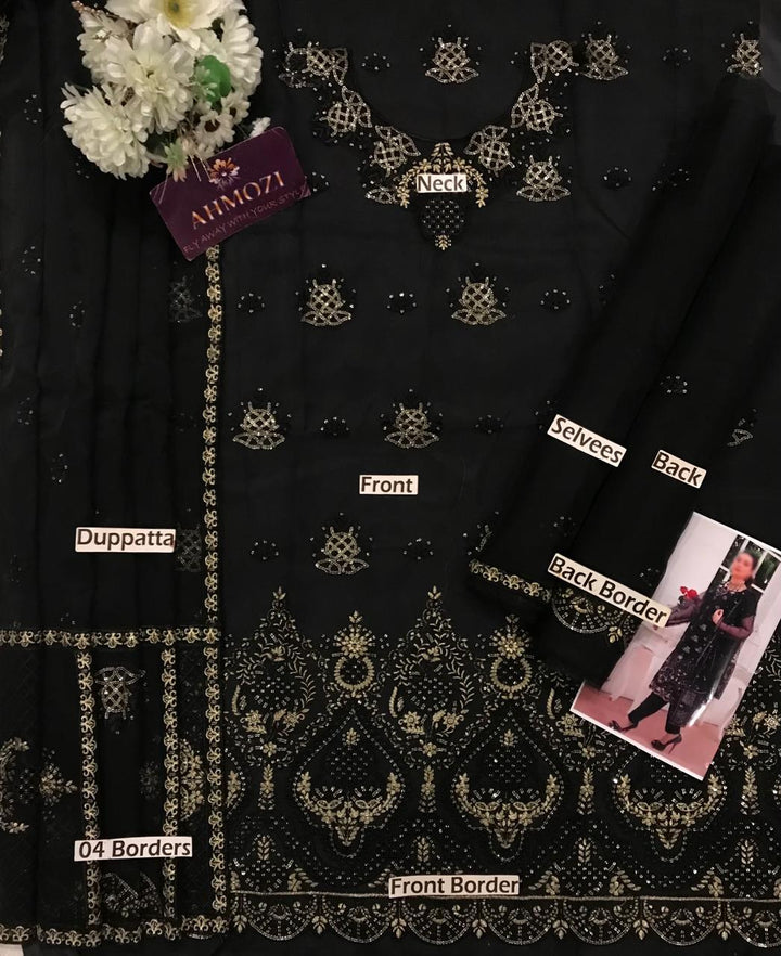 Tawakal Organza Suit-Aarasta