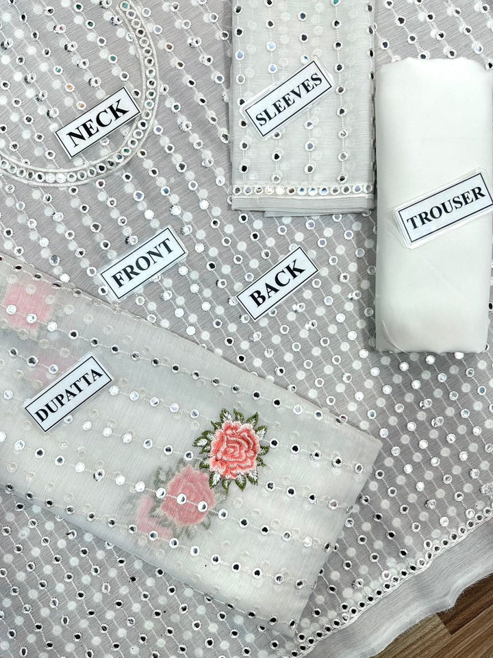 Laiba Chiffon Suit-Aarasta