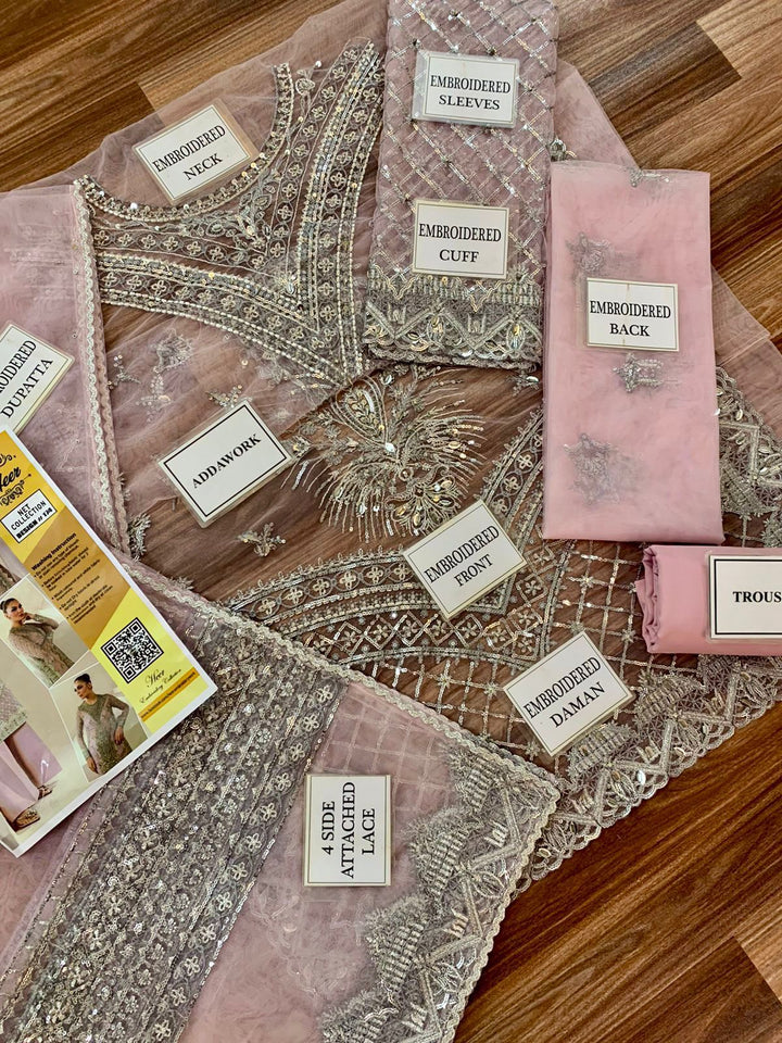 Laventara Organza Suit-Aarasta