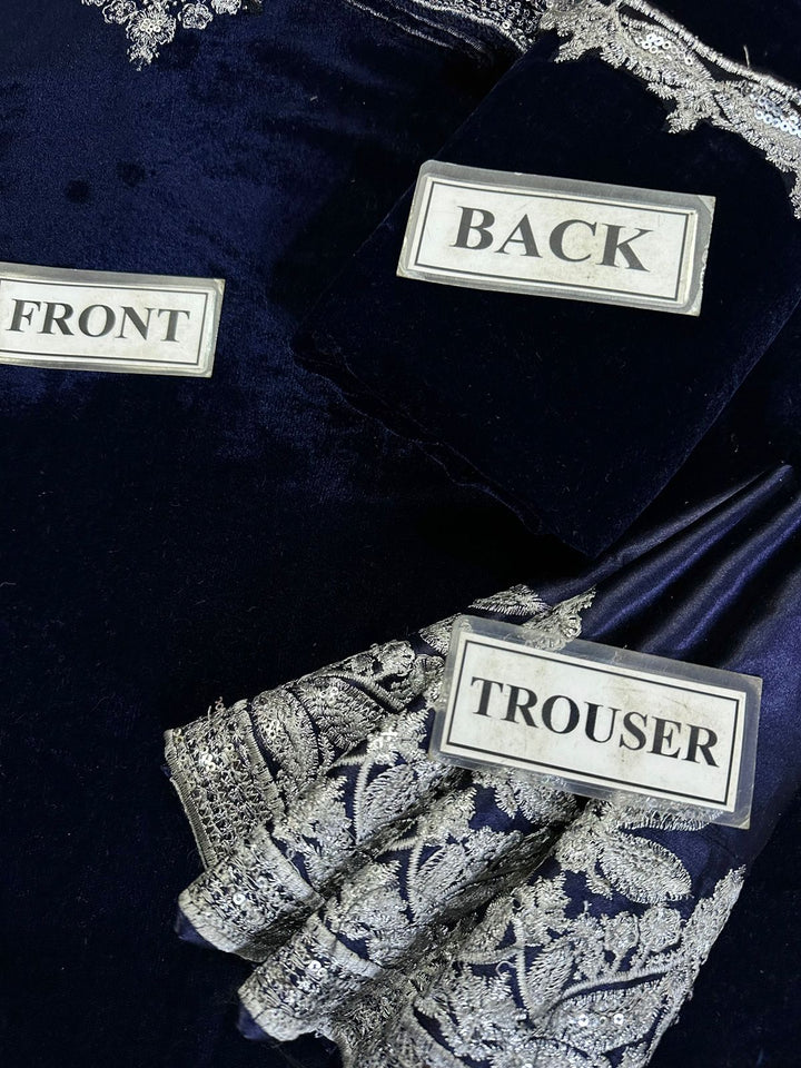 Sania Maskatiya Velvet Suit-Aarasta