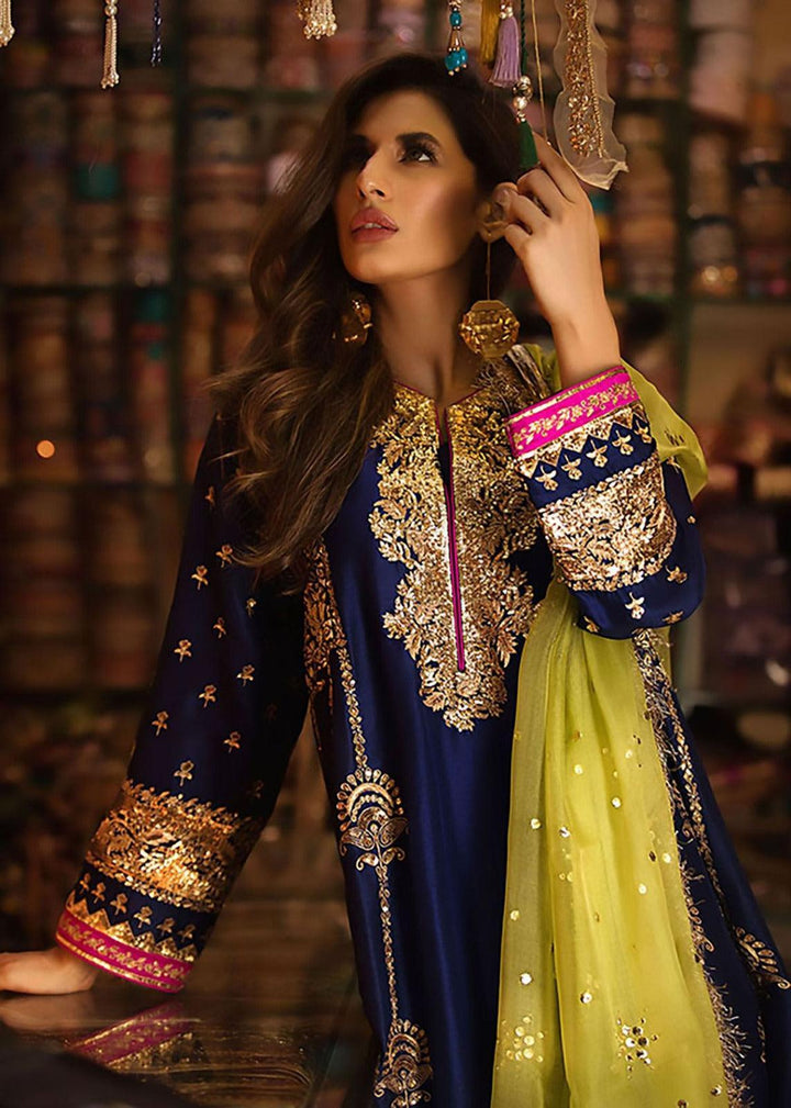 Bisma Khan Chiffon Suit-Aarasta