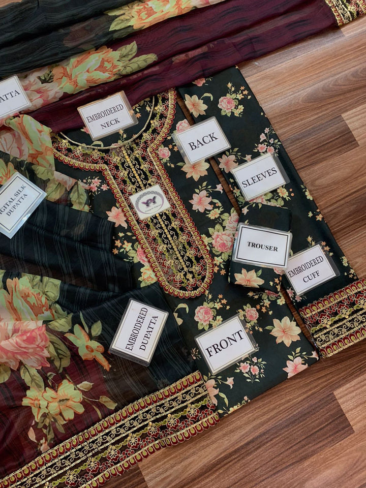 Esra Silk Suit-Aarasta