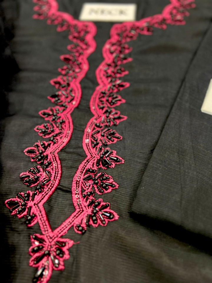 Ruby Silk Suit-Aarasta