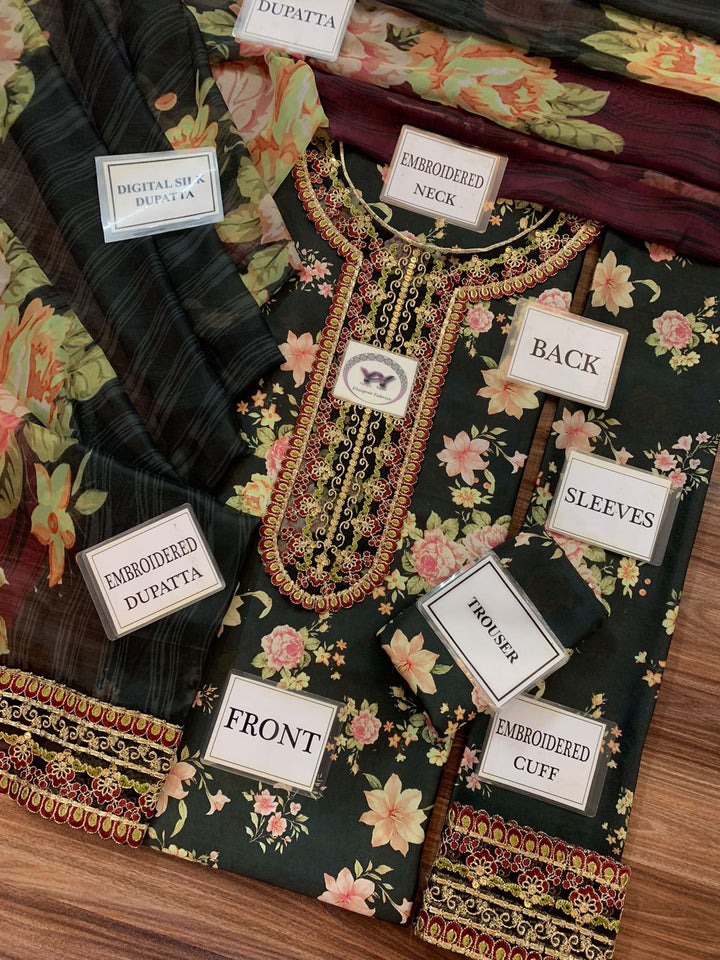 Esra Silk Suit-Aarasta