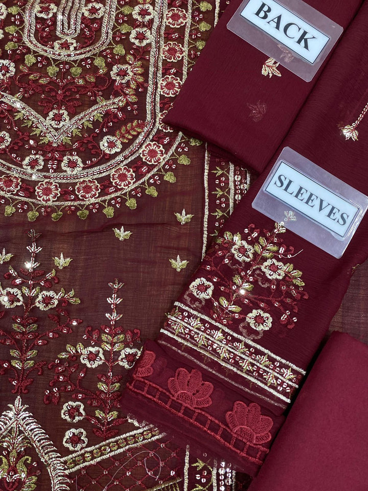 Noorma Kamal Chiffon Suit-Aarasta