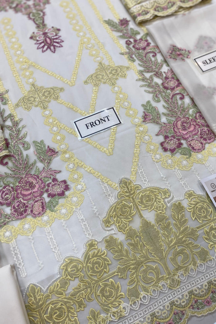 Dastak Chiffon Suit-Aarasta