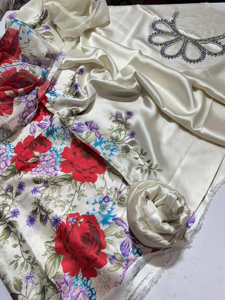 Khaadi Silk Suit-Aarasta