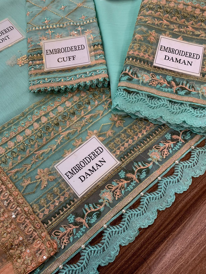 Xenia Chiffon Suit-Aarasta