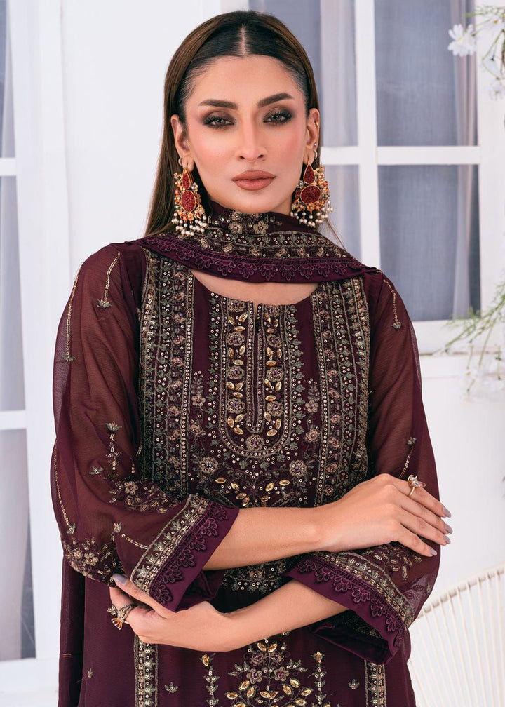 Noorma Kamal Chiffon Suit-Aarasta