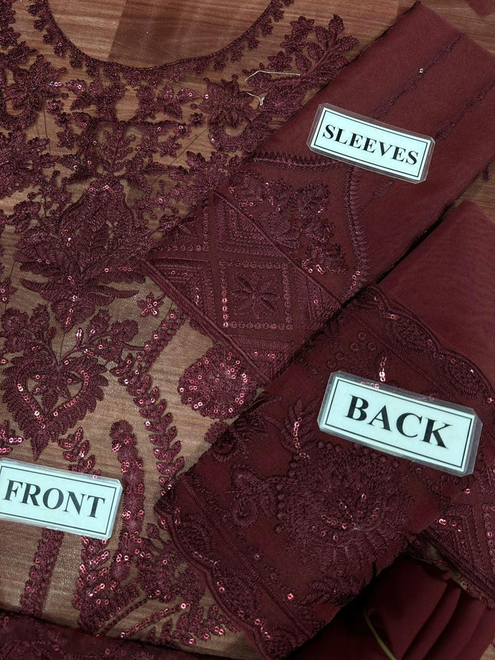 Neelum Munir Organza Suit-Aarasta