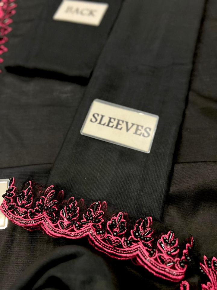 Ruby Silk Suit-Aarasta