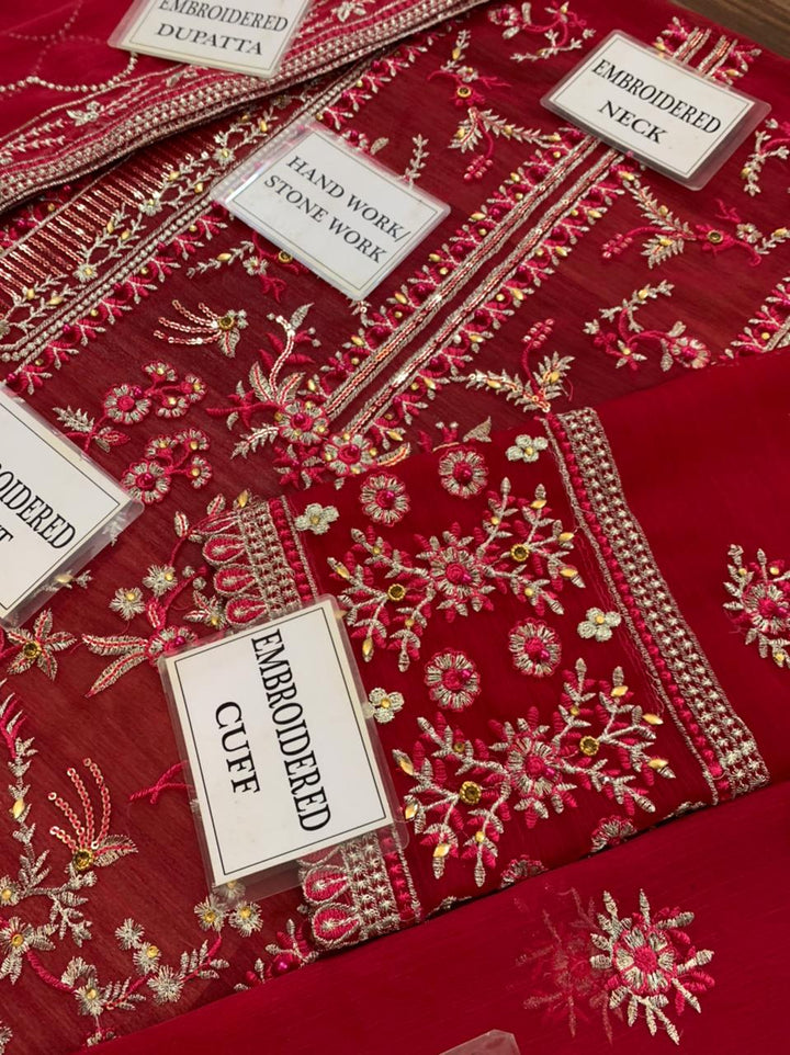 Sahane Chiffon Suit-Aarasta