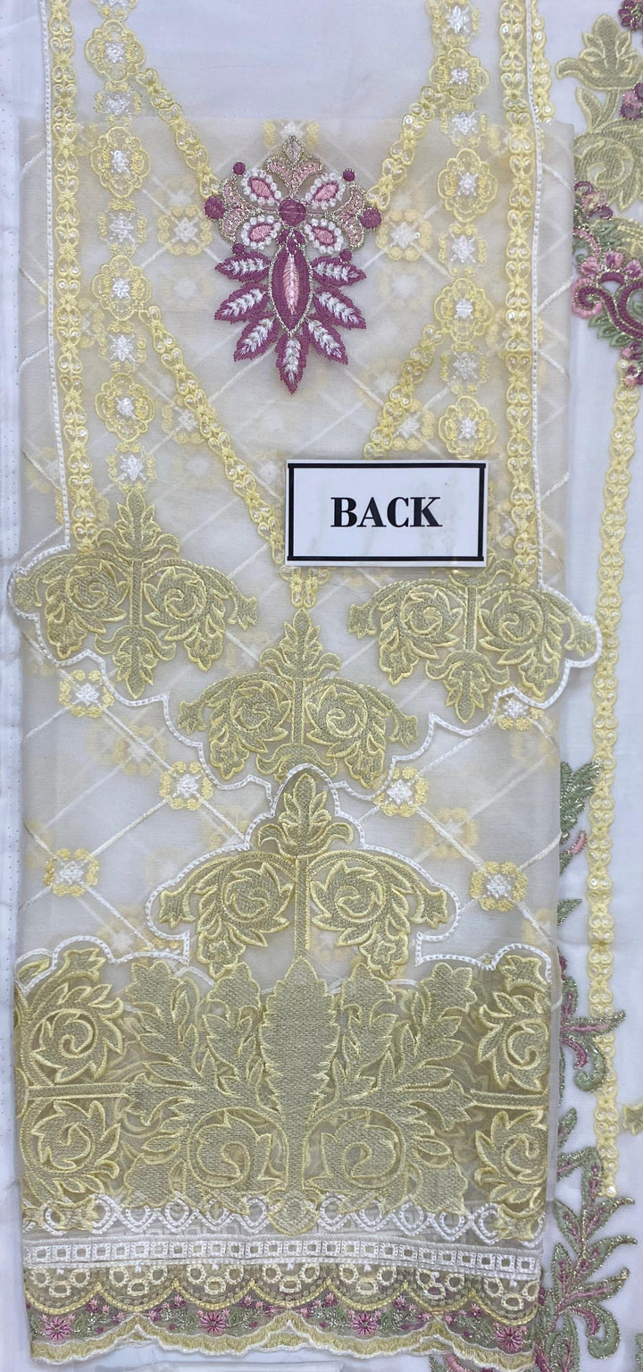 Dastak Chiffon Suit-Aarasta