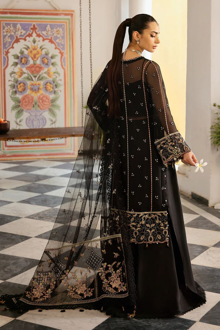 Embroidered Chiffon Suit-Aarasta