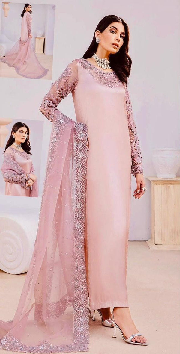 Vaniya Silk Suit-Pink-Silk-Aarasta